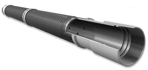 Скважинный фильтр сетчатый просечно-вытяжной СФСП