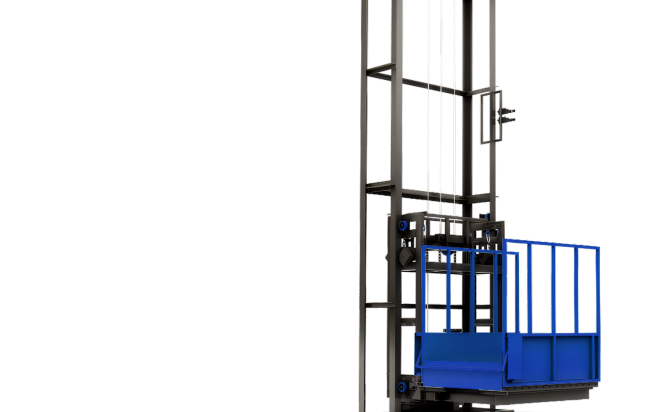 Мачтовые грузовые подъемники