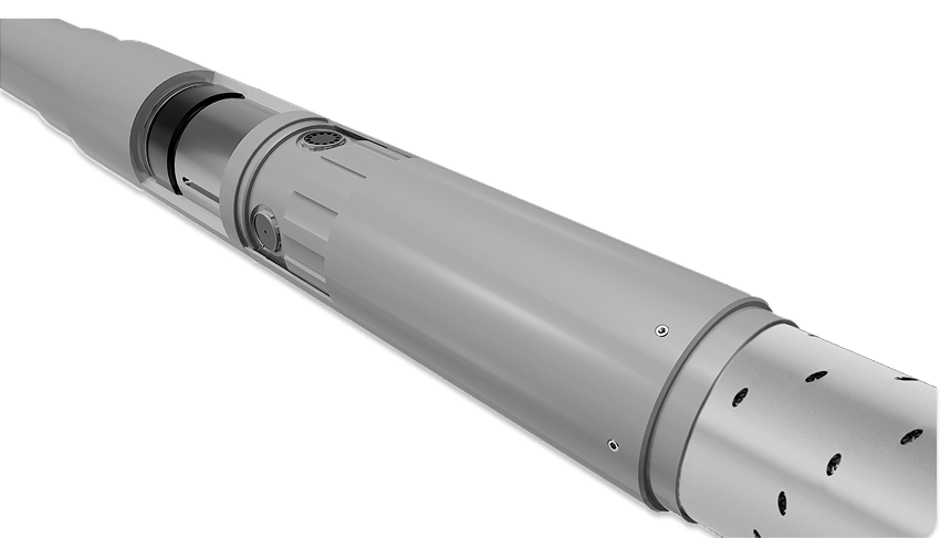 Скважинный фильтр СФСЛ с устройством контроля притока (УКП) и муфтой сдвижной (МС)