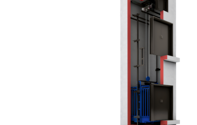 Шахтные грузовые подъемники