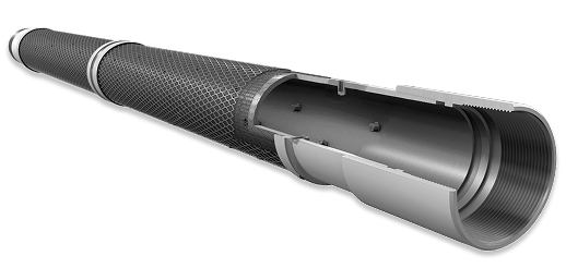 Скважинный фильтр сетчатый просечно-вытяжной с герметизирующими колпачками СФСП-ГК